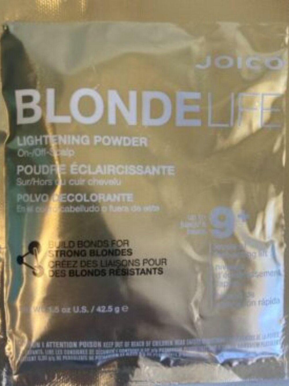 Joico Blonde Life Lightening Powder 9+, 1.5 Oz